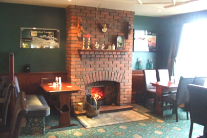 Halfway House Hotel Fireplace